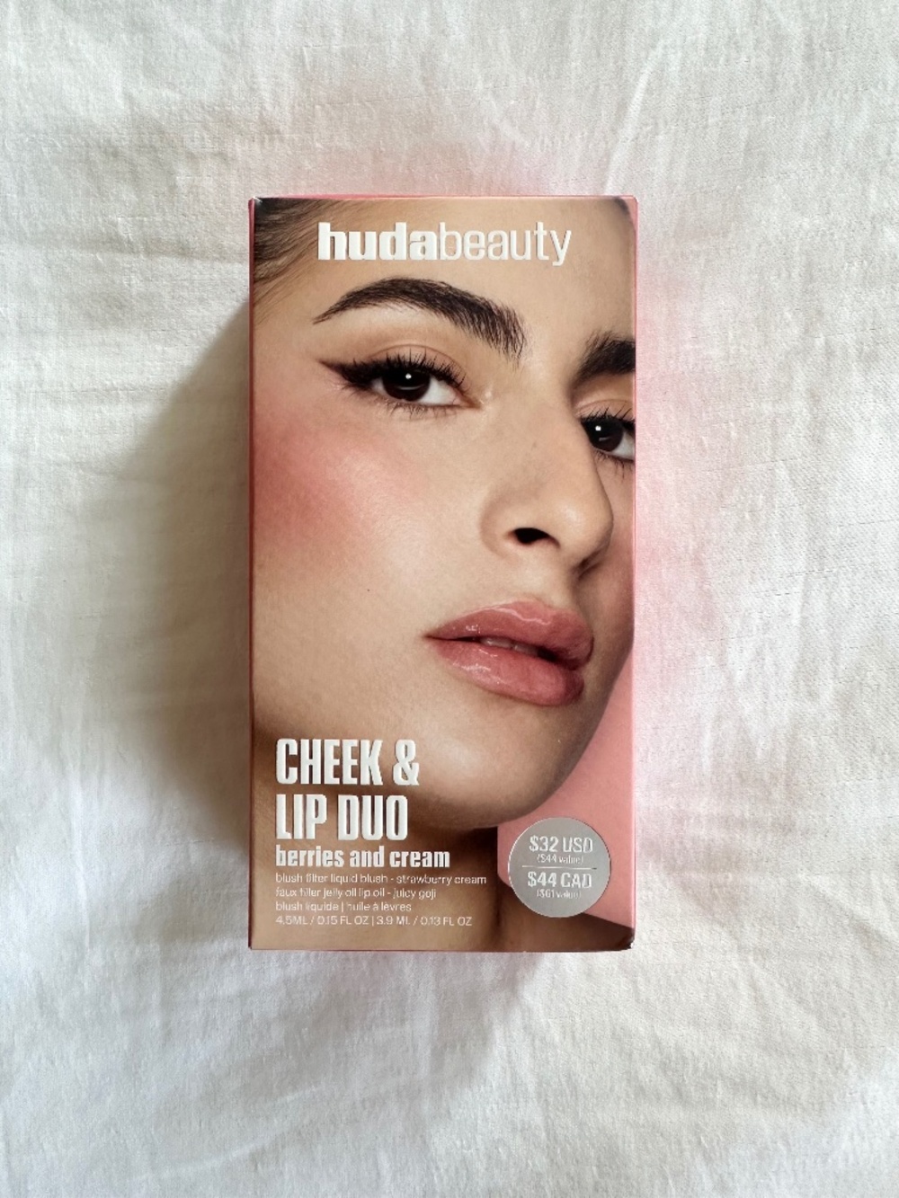 🆕 Huda Beauty Cheek & Lip Duo - Berries and Cream